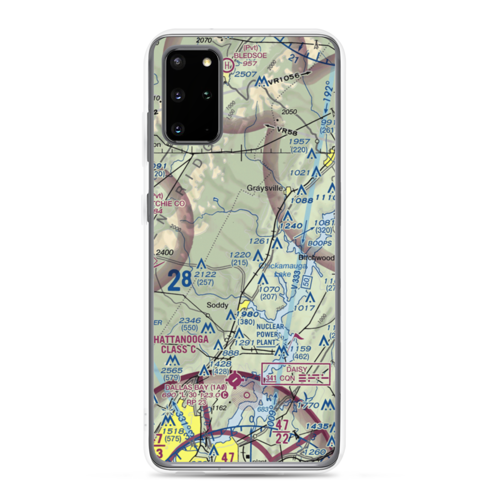 Mount Bakewell Airfield (96TN) VFR Sectional Samsung Case Samsung Galaxy S20 Plus model shown
