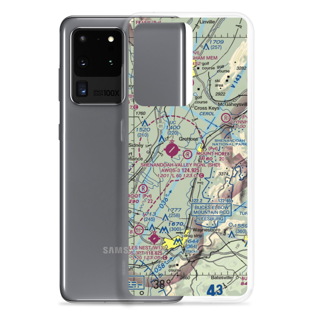 Mount Horeb Field (06VA) VFR Sectional Samsung Case Samsung Galaxy S20 Ultra model shown