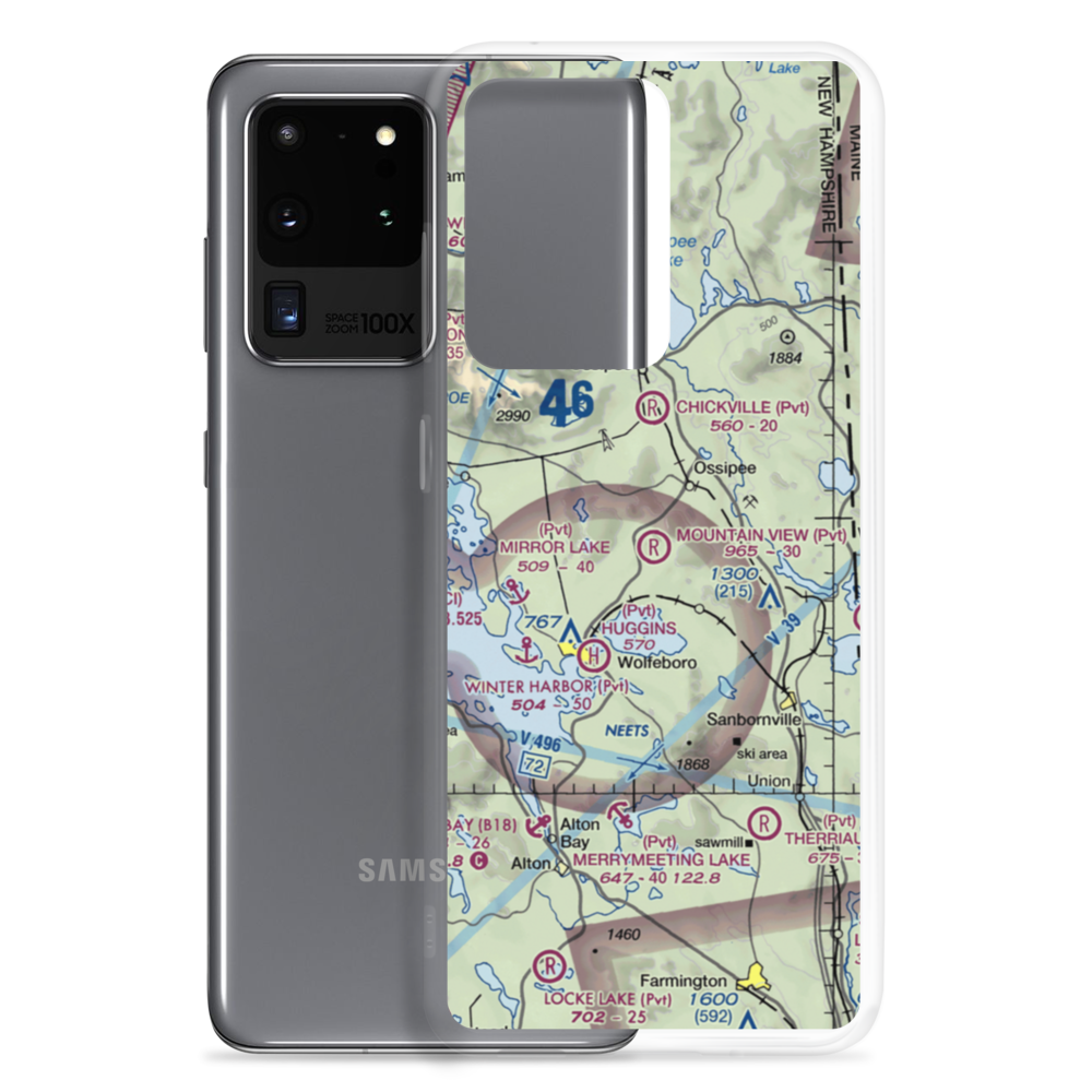 Mountain View Field (NH31) VFR Sectional Samsung Case Samsung Galaxy S20 Ultra model shown