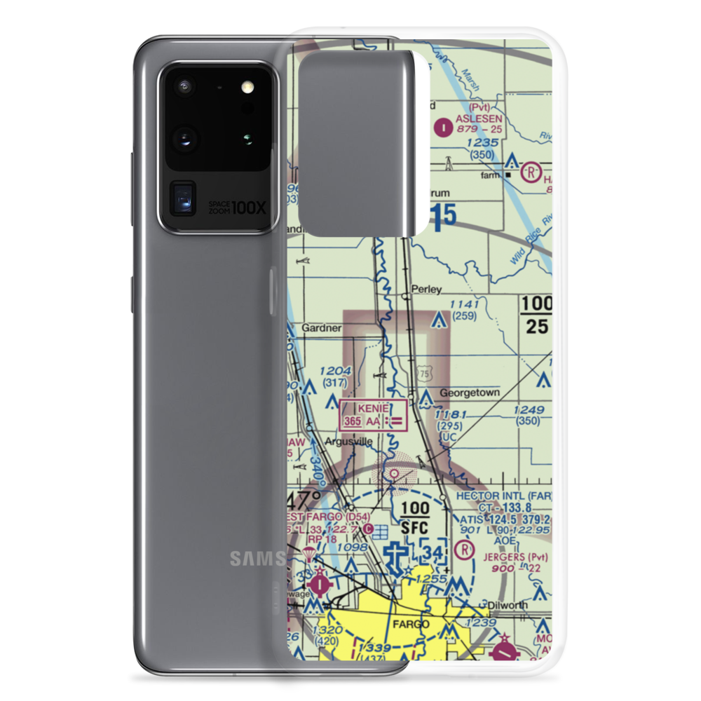 Mueller Airport (MY71) VFR Sectional Samsung Case Samsung Galaxy S20 Ultra model shown