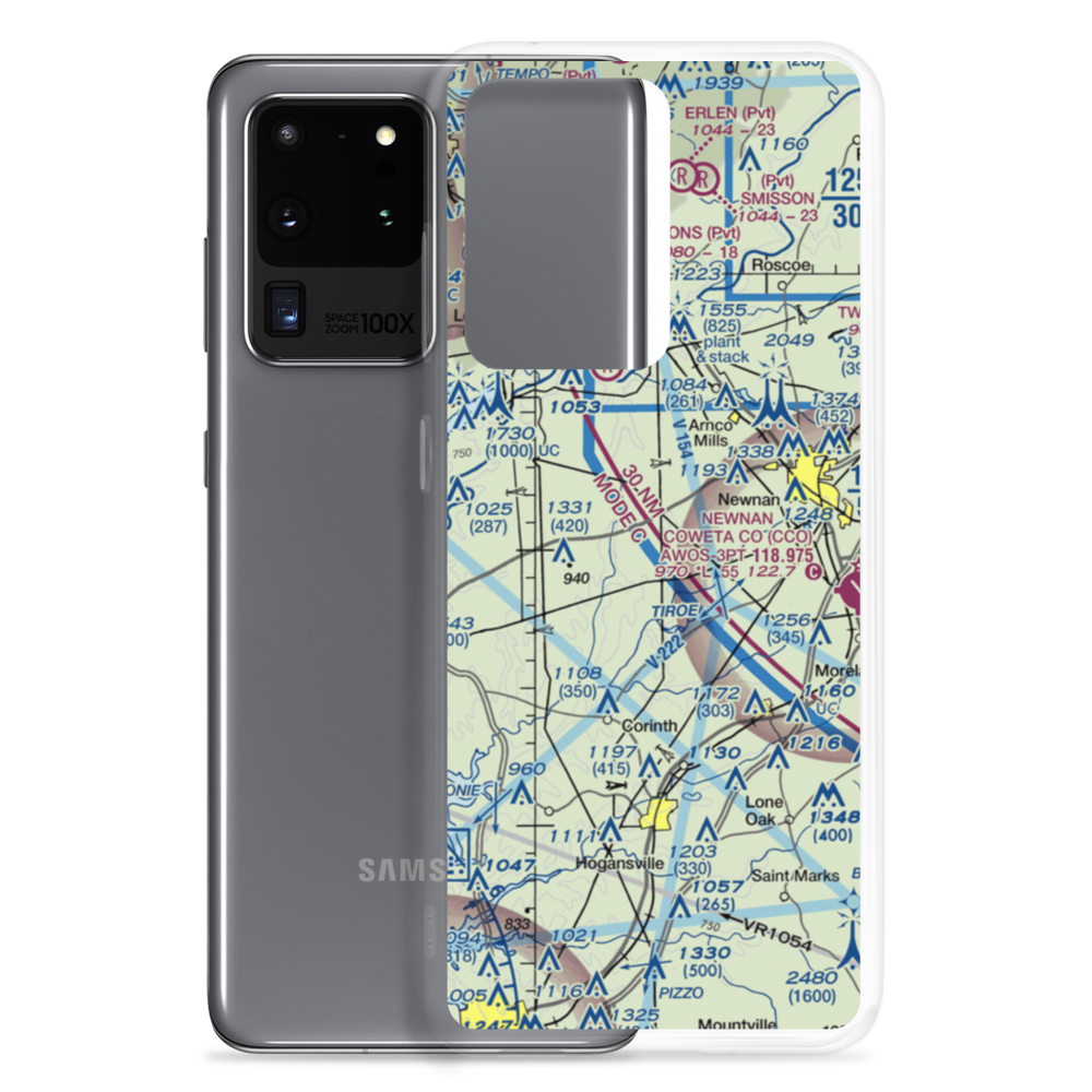 Murphree Airport (26GA) VFR Sectional Samsung Case Samsung Galaxy S20 Ultra model shown