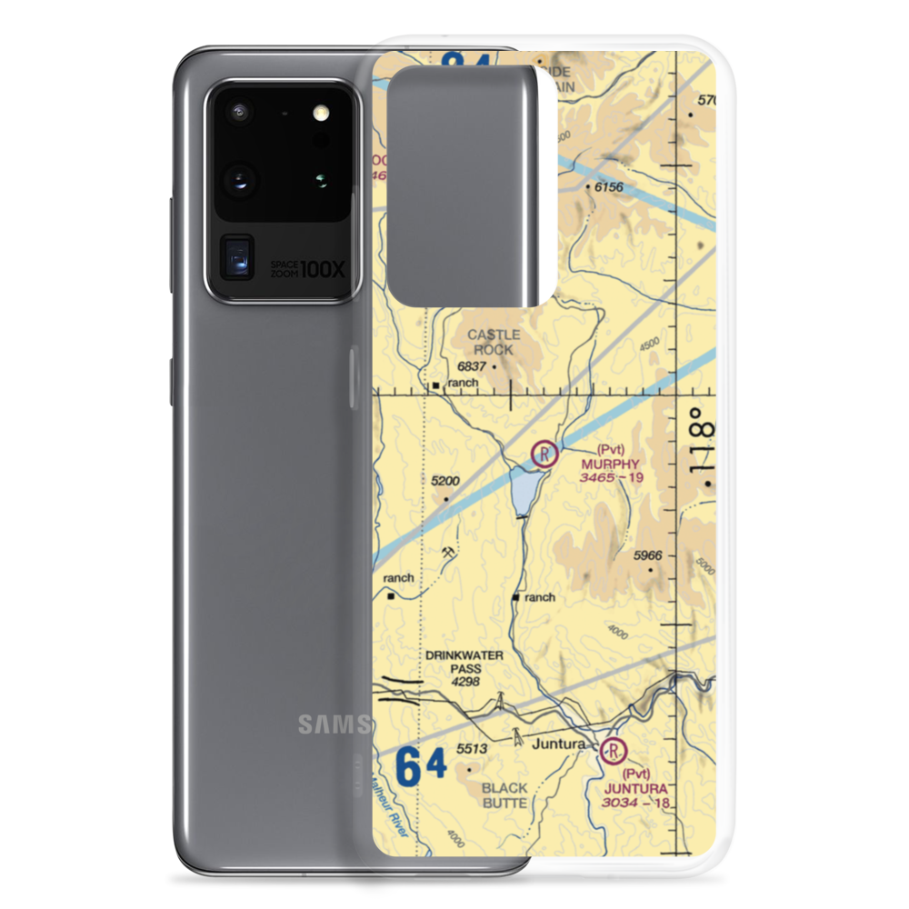 Murphy Ranch Airport (3OR9) VFR Sectional Samsung Case Samsung Galaxy S20 Ultra model shown
