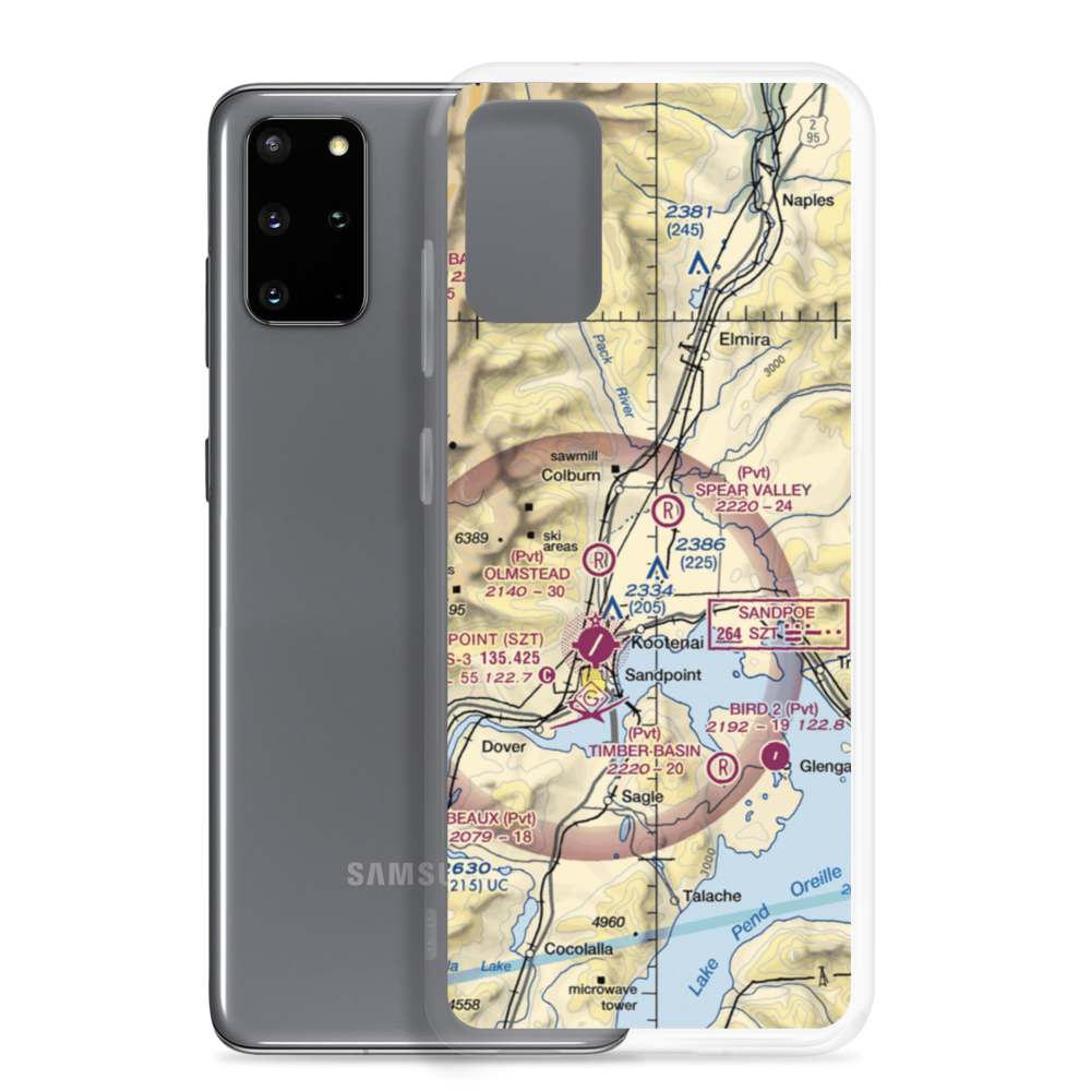 Murray Airport (US0099) VFR Sectional Samsung Case Samsung Galaxy S20 Plus model shown