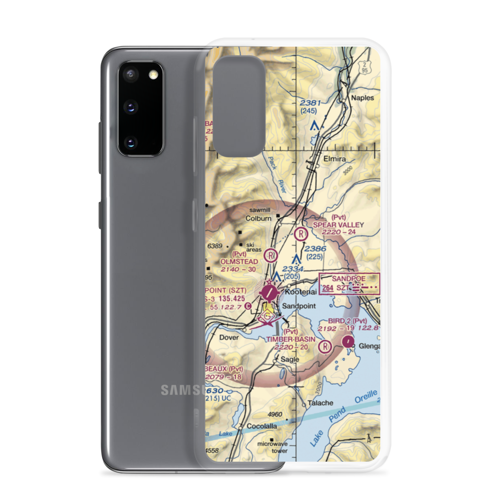Murray Airport (US0099) VFR Sectional Samsung Case Samsung Galaxy S20 model shown