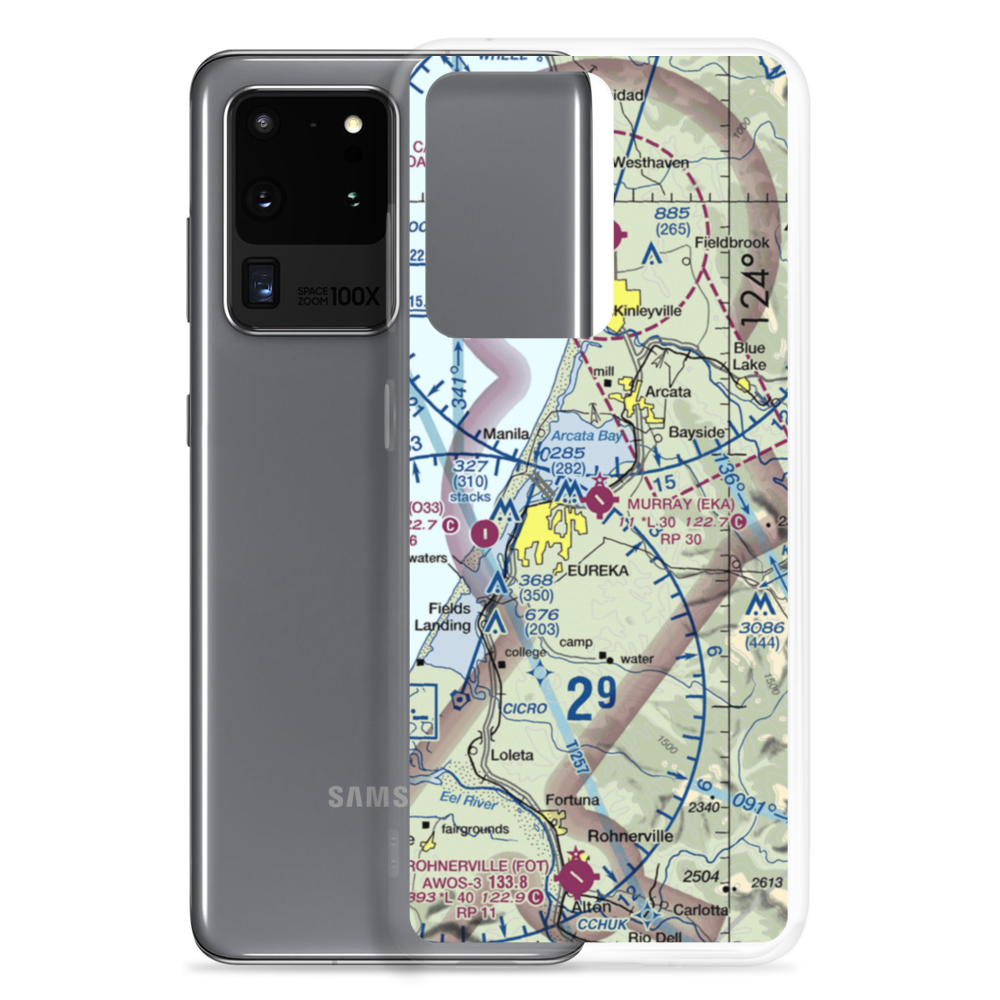 Murray Field (EKA) VFR Sectional Samsung Case Samsung Galaxy S20 Ultra model shown