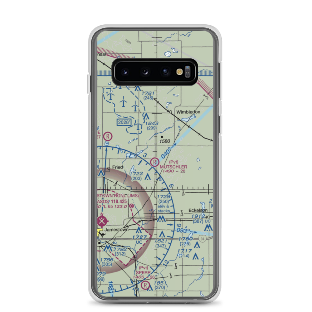 Mutschler Field (ND89) VFR Sectional Samsung Case Samsung Galaxy S10 model shown
