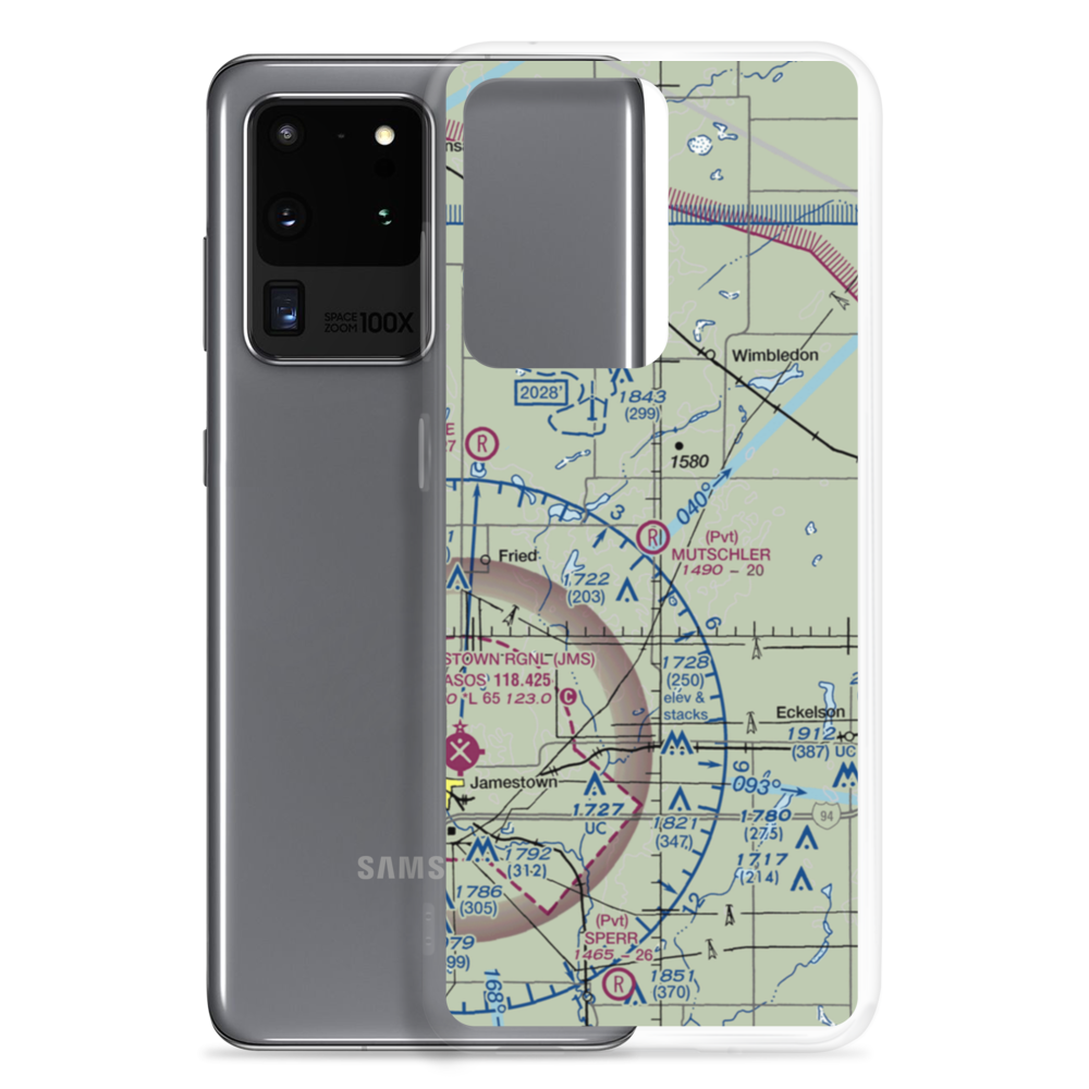 Mutschler Field (ND89) VFR Sectional Samsung Case Samsung Galaxy S20 Ultra model shown