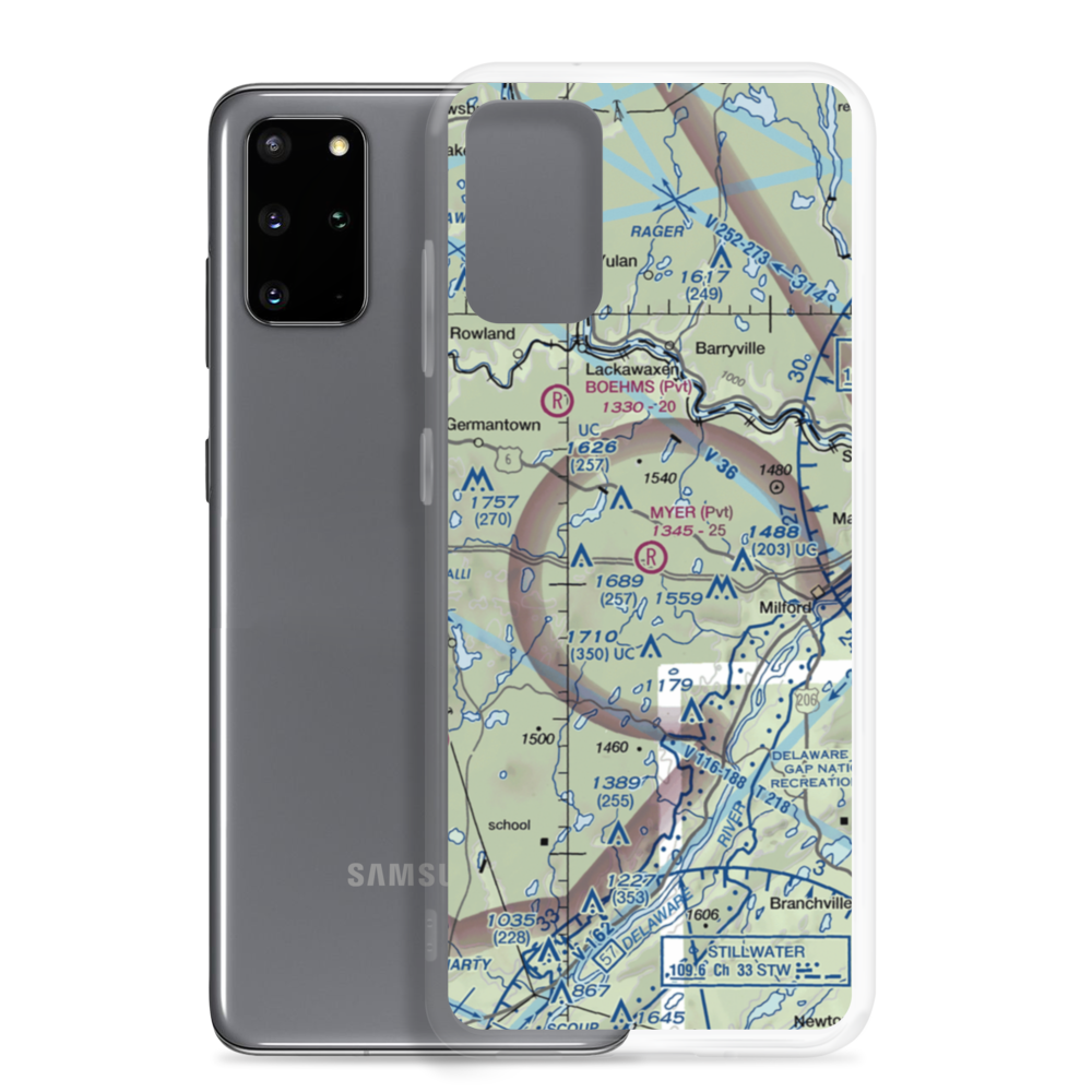 Myer Airport (6PA0) VFR Sectional Samsung Case Samsung Galaxy S20 Plus model shown