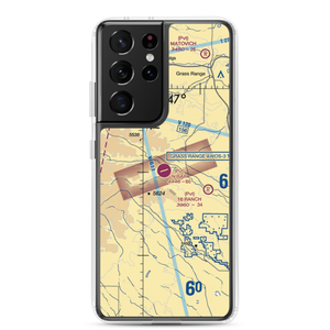 N Bar Ranch Airport (19MT) VFR Sectional Samsung Case