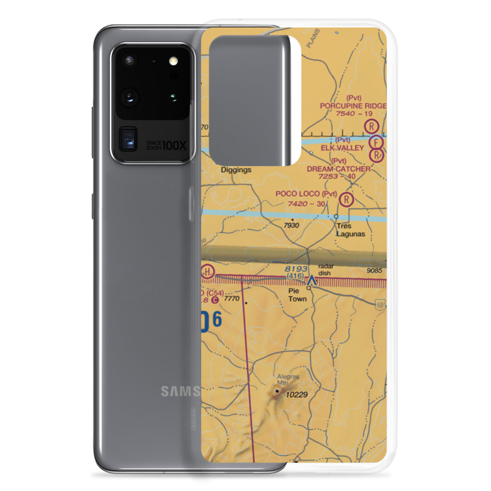 Nalda Ranch Airport (84NM) VFR Sectional Samsung Case Samsung Galaxy S20 Ultra model shown