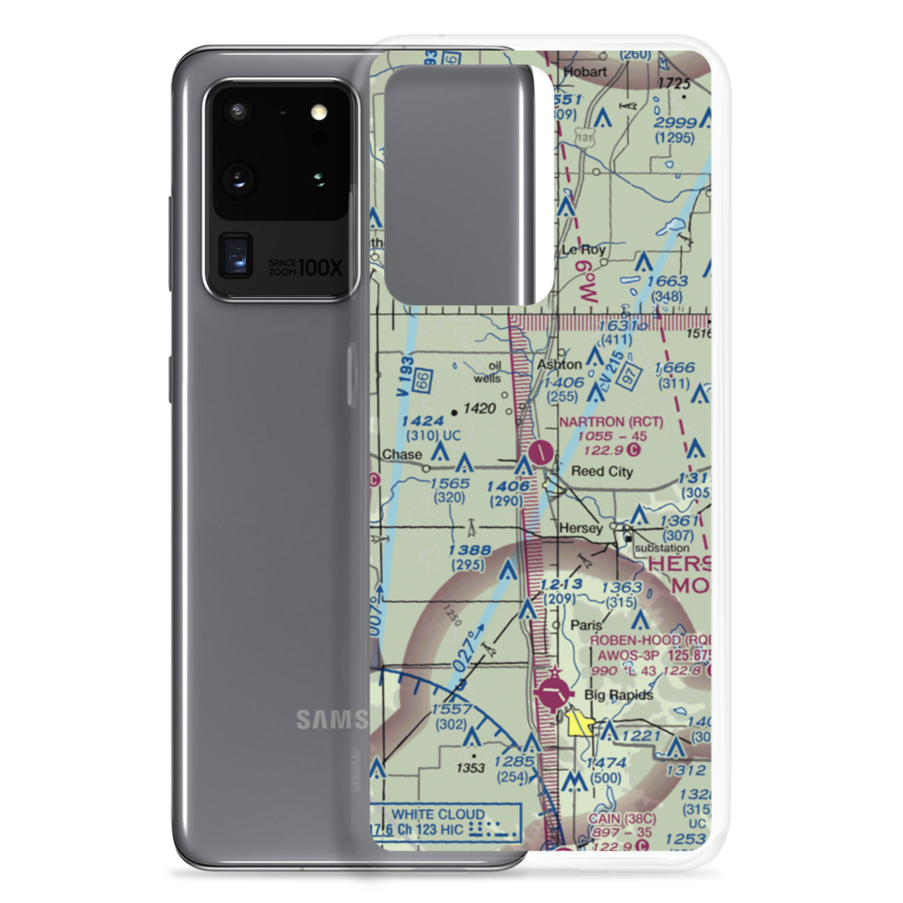 Nartron Field (RCT) VFR Sectional Samsung Case Samsung Galaxy S20 Ultra model shown