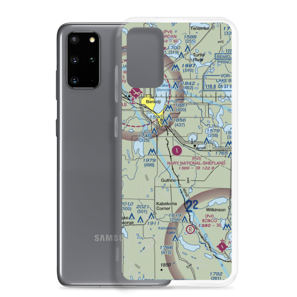 Nary National Shefland Field (5C3) VFR Sectional Samsung Case Samsung Galaxy S20 Plus model shown