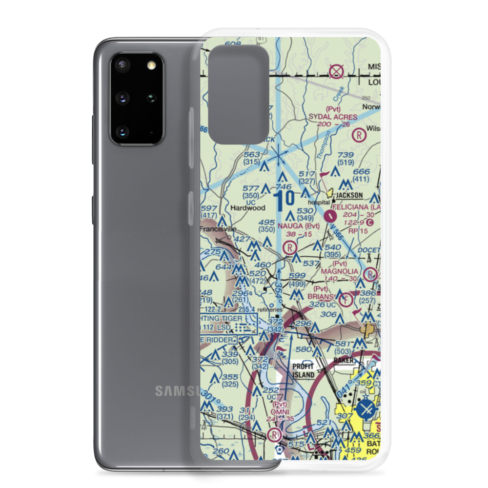 Nauga Field (LS35) VFR Sectional Samsung Case Samsung Galaxy S20 Plus model shown