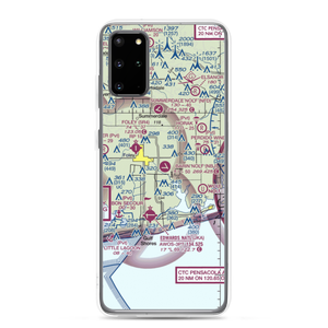 Naval Outlying Field Barin (NBJ) VFR Sectional Samsung Case