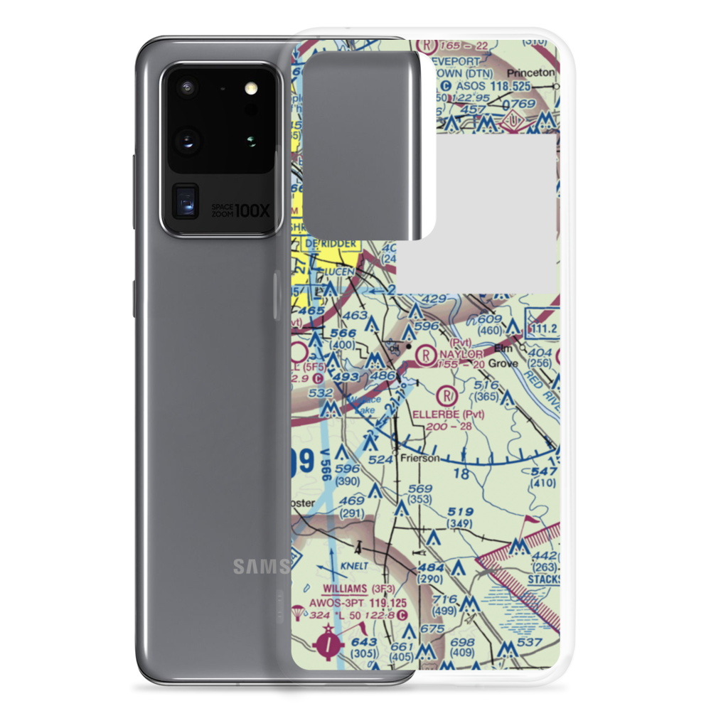 Naylor Airport (LA56) VFR Sectional Samsung Case Samsung Galaxy S20 Ultra model shown