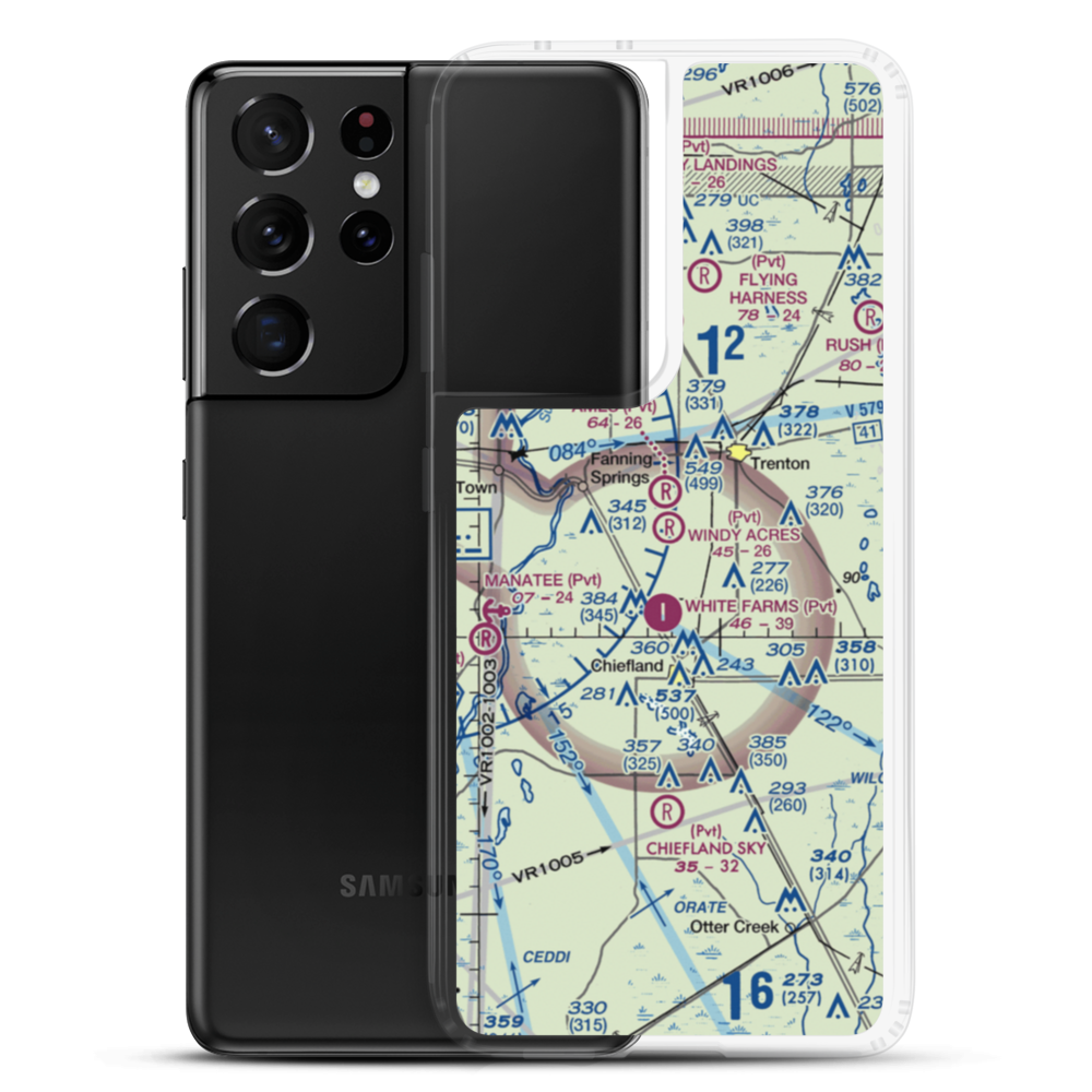 Neal Field (79FL) VFR Sectional Samsung Case Samsung Galaxy S21 Ultra model shown