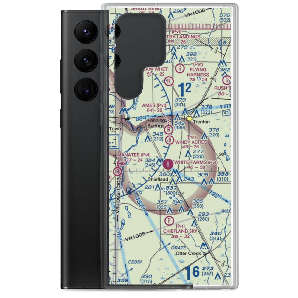 Neal Field (79FL) VFR Sectional Samsung Case Samsung Galaxy S22 Ultra model shown