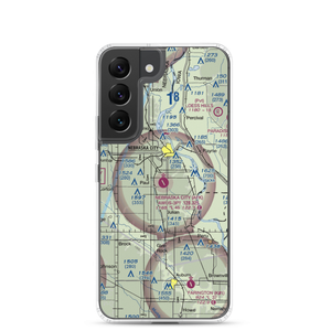 Nebraska City Municipal Airport (AFK) VFR Sectional Samsung Case