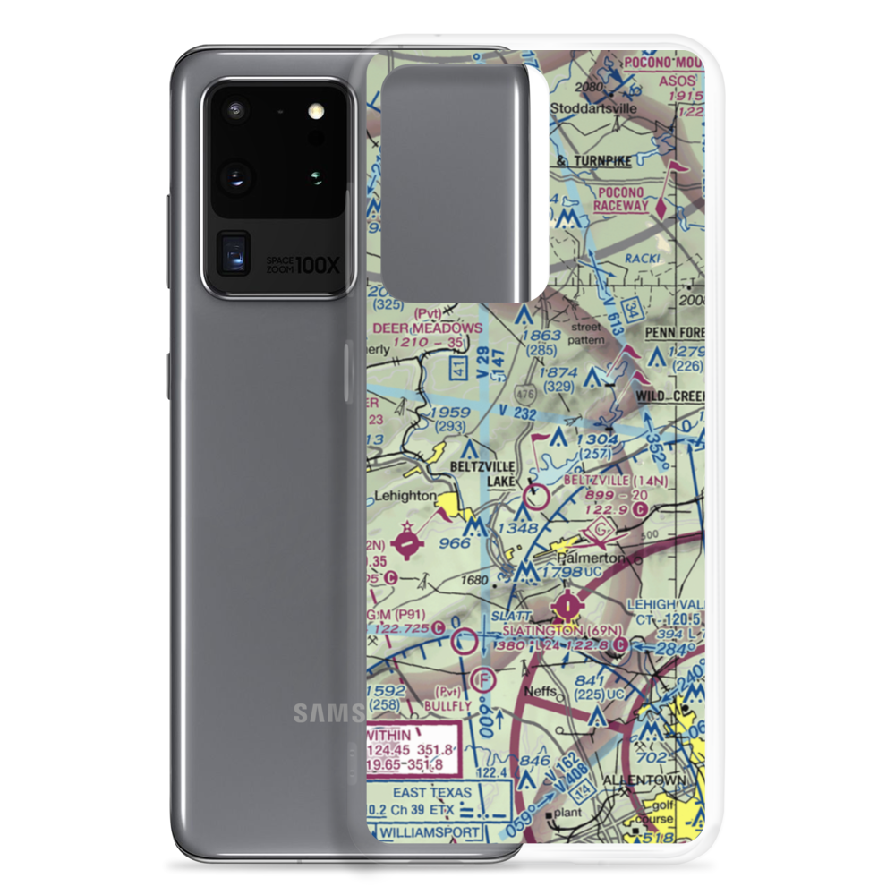 Neeb Airport (3PA2) VFR Sectional Samsung Case Samsung Galaxy S20 Ultra model shown