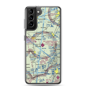 Neil Armstrong Airport (AXV) VFR Sectional Samsung Case