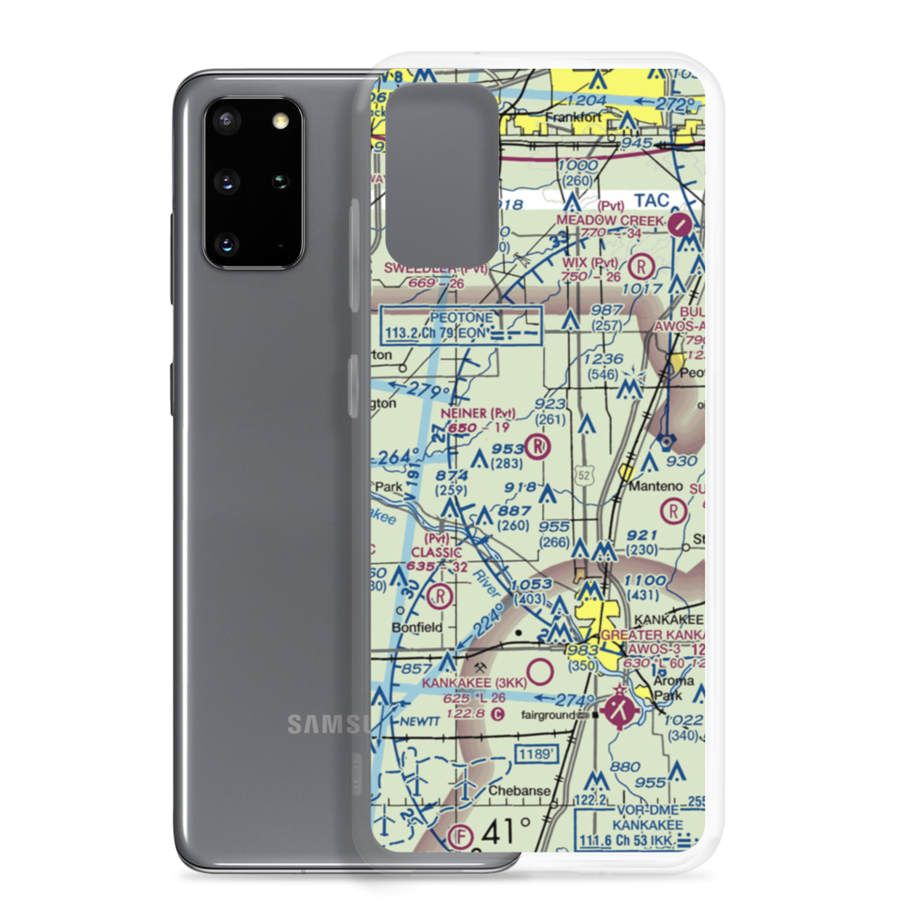 Neiner Airport (19LL) VFR Sectional Samsung Case Samsung Galaxy S20 Plus model shown