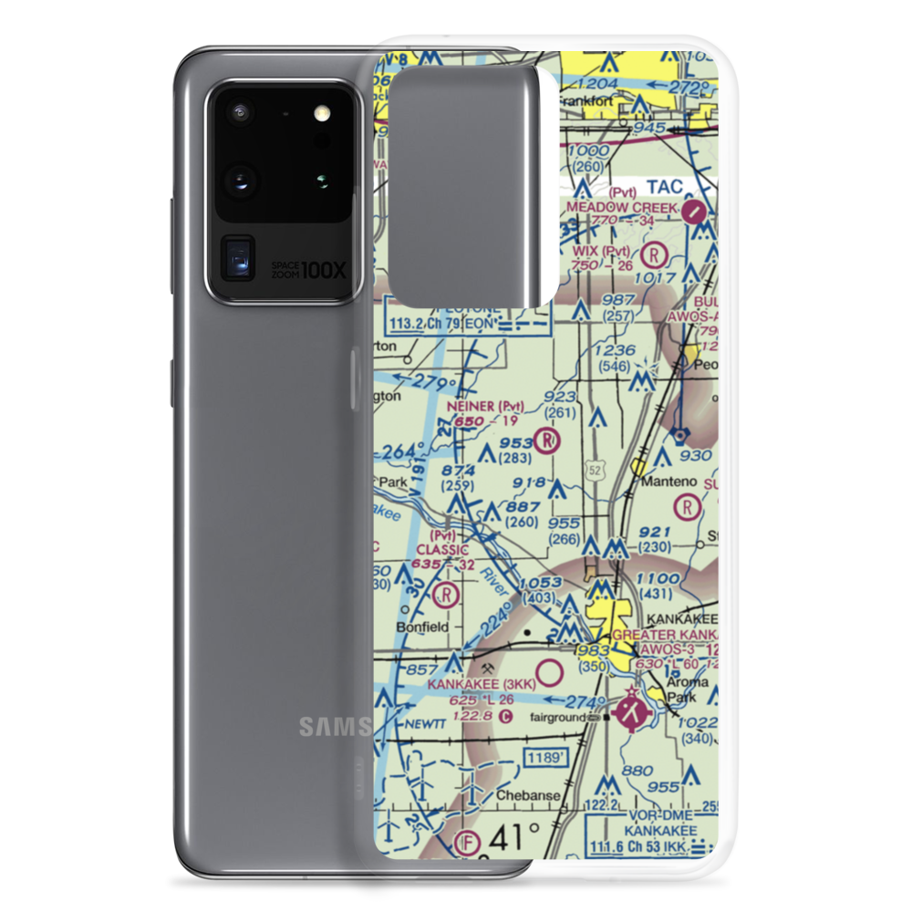 Neiner Airport (19LL) VFR Sectional Samsung Case Samsung Galaxy S20 Ultra model shown