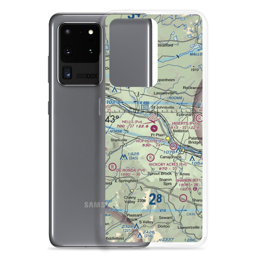 Nellis Field (NY20) VFR Sectional Samsung Case Samsung Galaxy S20 Ultra model shown