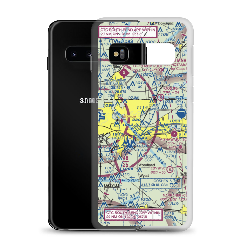 Nelund Field (9II2) VFR Sectional Samsung Case Samsung Galaxy S10 model shown