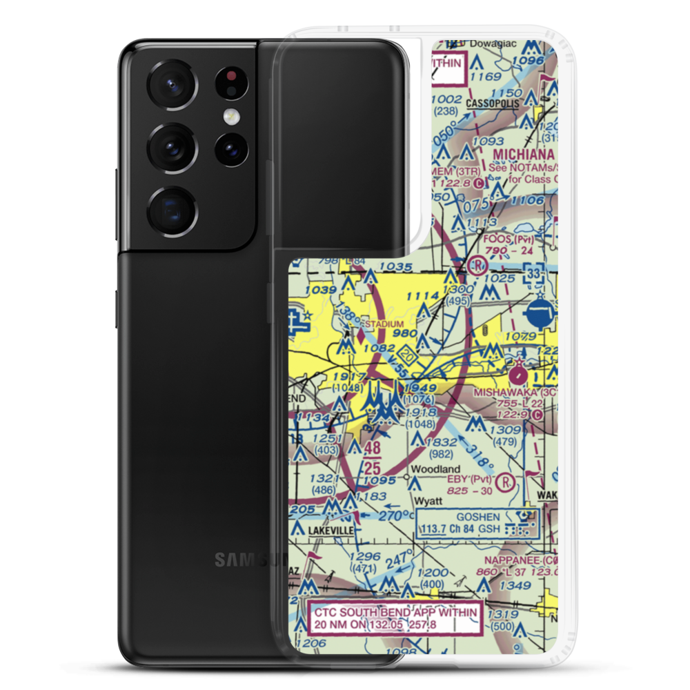 Nelund Field (9II2) VFR Sectional Samsung Case Samsung Galaxy S21 Ultra model shown