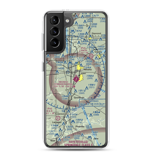 Neosho Hugh Robinson Airport (EOS) VFR Sectional Samsung Case