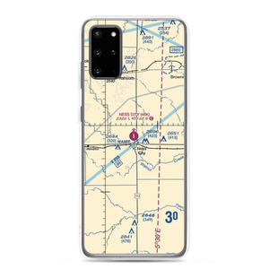 Ness City Municipal Airport (48K) VFR Sectional Samsung Case