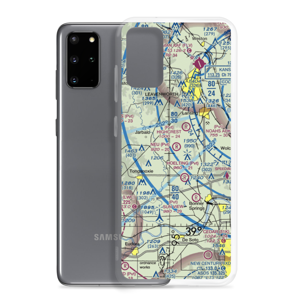 Neu Field (8KS1) VFR Sectional Samsung Case Samsung Galaxy S20 Plus model shown