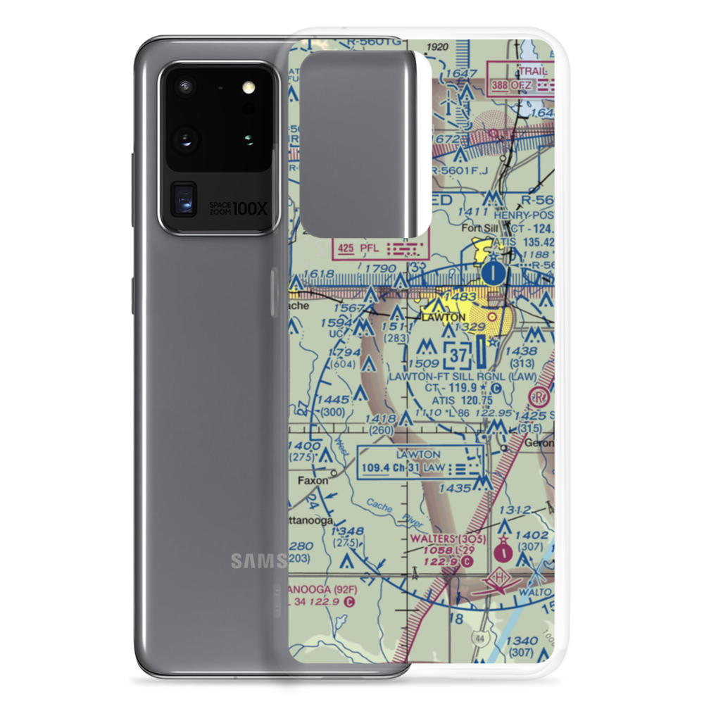 Neuwirth Airstrip (71OK) VFR Sectional Samsung Case Samsung Galaxy S20 Ultra model shown