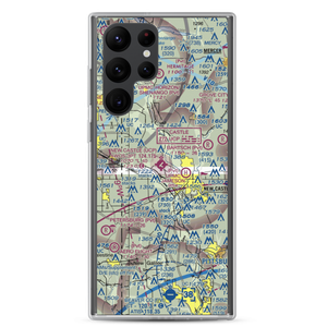 New Castle Municipal Airport (UCP) VFR Sectional Samsung Case