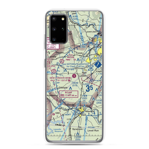 New London Airport (W90) VFR Sectional Samsung Case