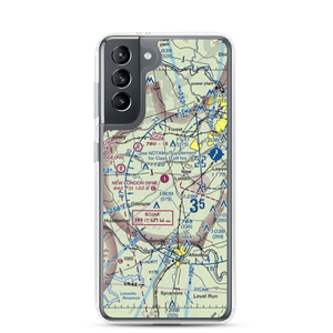 New London Airport (W90) VFR Sectional Samsung Case