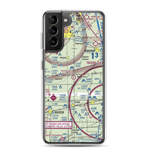 Newbury Airport (28OH) VFR Sectional Samsung Case