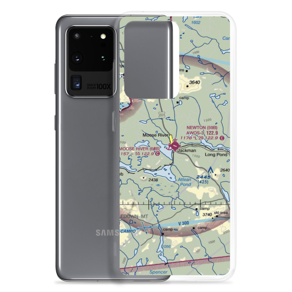 Newton Field (59B) VFR Sectional Samsung Case Samsung Galaxy S20 Ultra model shown