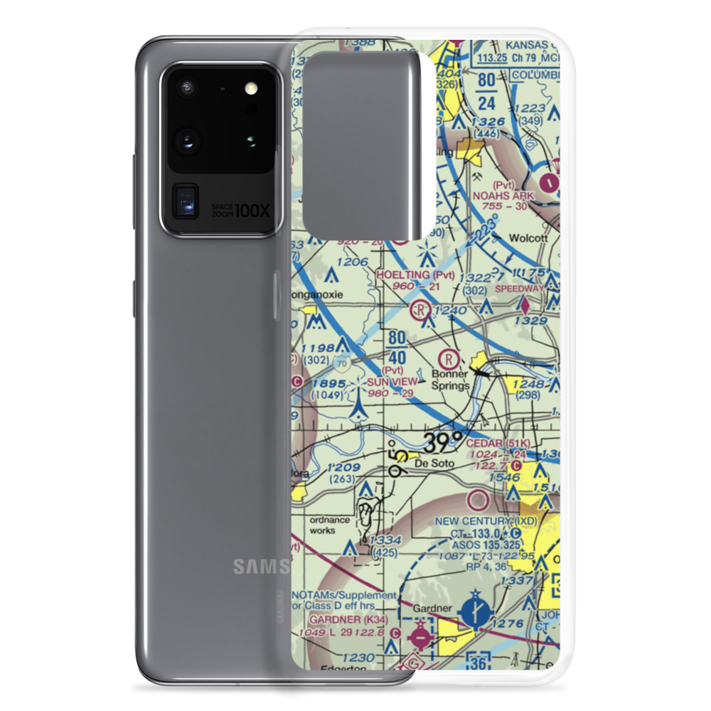 Ney Airport (23KS) VFR Sectional Samsung Case Samsung Galaxy S20 Ultra model shown
