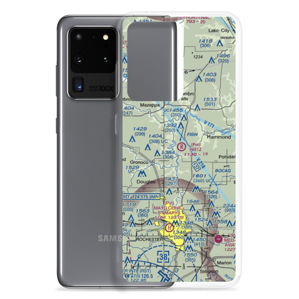 Nietz Airstrip (MN32) VFR Sectional Samsung Case Samsung Galaxy S20 Ultra model shown