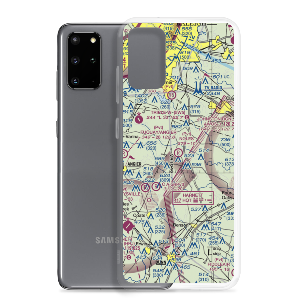 Noles Field (4NC2) VFR Sectional Samsung Case Samsung Galaxy S20 Plus model shown