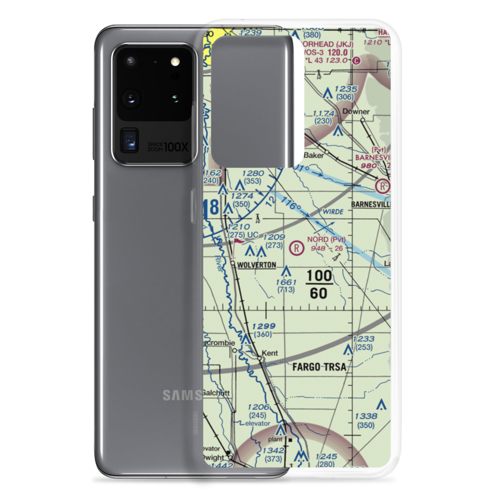 Nord Field (MY07) VFR Sectional Samsung Case Samsung Galaxy S20 Ultra model shown