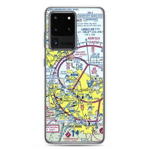 Norfolk Naval Station (Chambers Field) (NGU) VFR Sectional Samsung Case