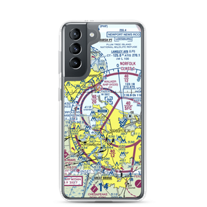 Norfolk Naval Station (Chambers Field) (NGU) VFR Sectional Samsung Case