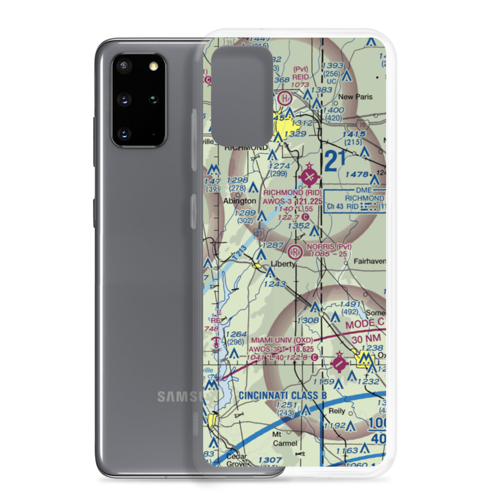Norris Field (8II2) VFR Sectional Samsung Case Samsung Galaxy S20 Plus model shown