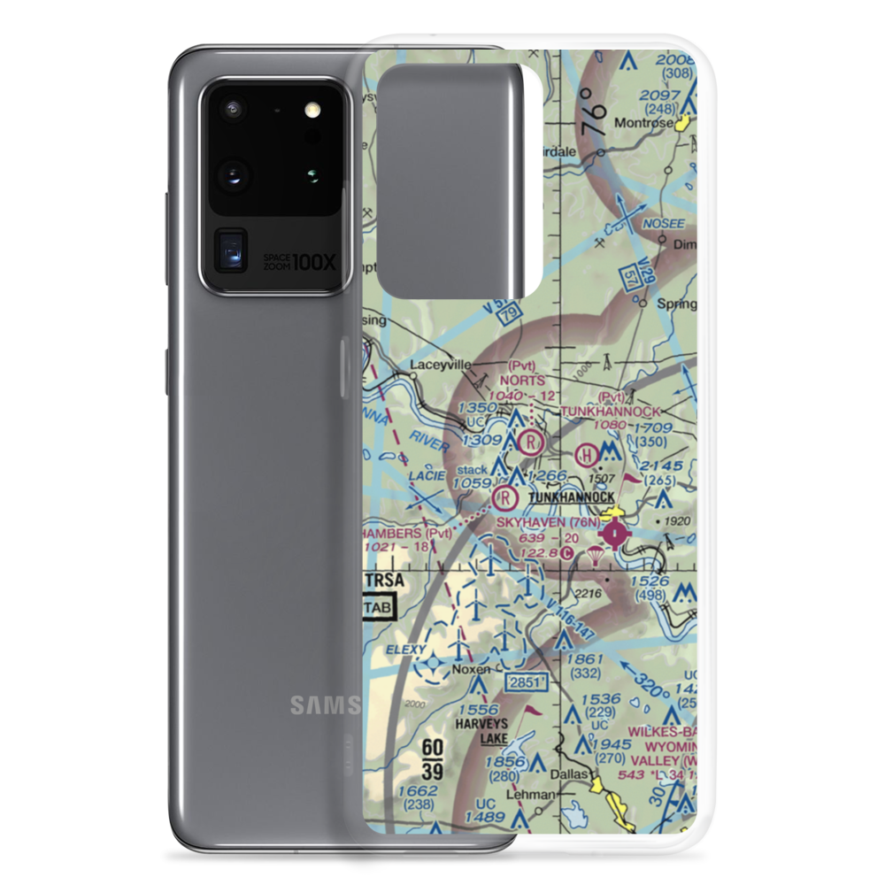 Nort's Resort Airport (01PS) VFR Sectional Samsung Case Samsung Galaxy S20 Ultra model shown