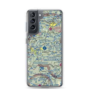 North Central West Virginia Airport (CKB) VFR Sectional Samsung Case