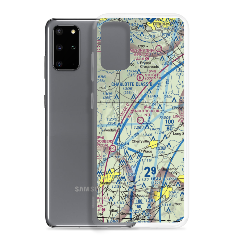 Northbrook International Ultraport Ultralightport (1NC9) VFR Sectional Samsung Case Samsung Galaxy S20 Plus model shown