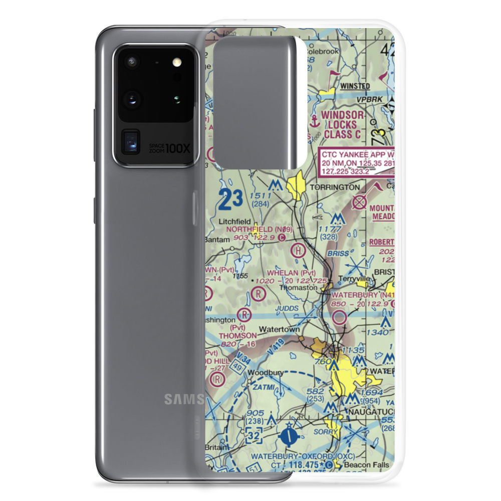 Northfield Heliport (N09) VFR Sectional Samsung Case Samsung Galaxy S20 Ultra model shown