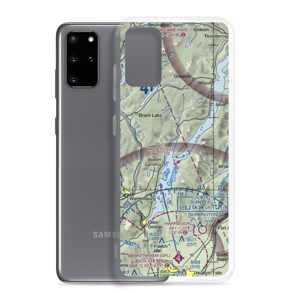 Northwest Waterbird Seaplane Base (2NK0) VFR Sectional Samsung Case Samsung Galaxy S20 Plus model shown